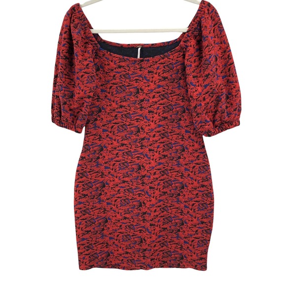 Free People NEW Womens Size XS Sunset Body-Con Stretch Pullover Mini Dress - Picture 7 of 7